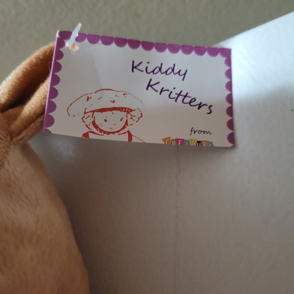 Kiddy Kritters Reindeer Girl Plush Doll New 15in - Picture 3 of 5